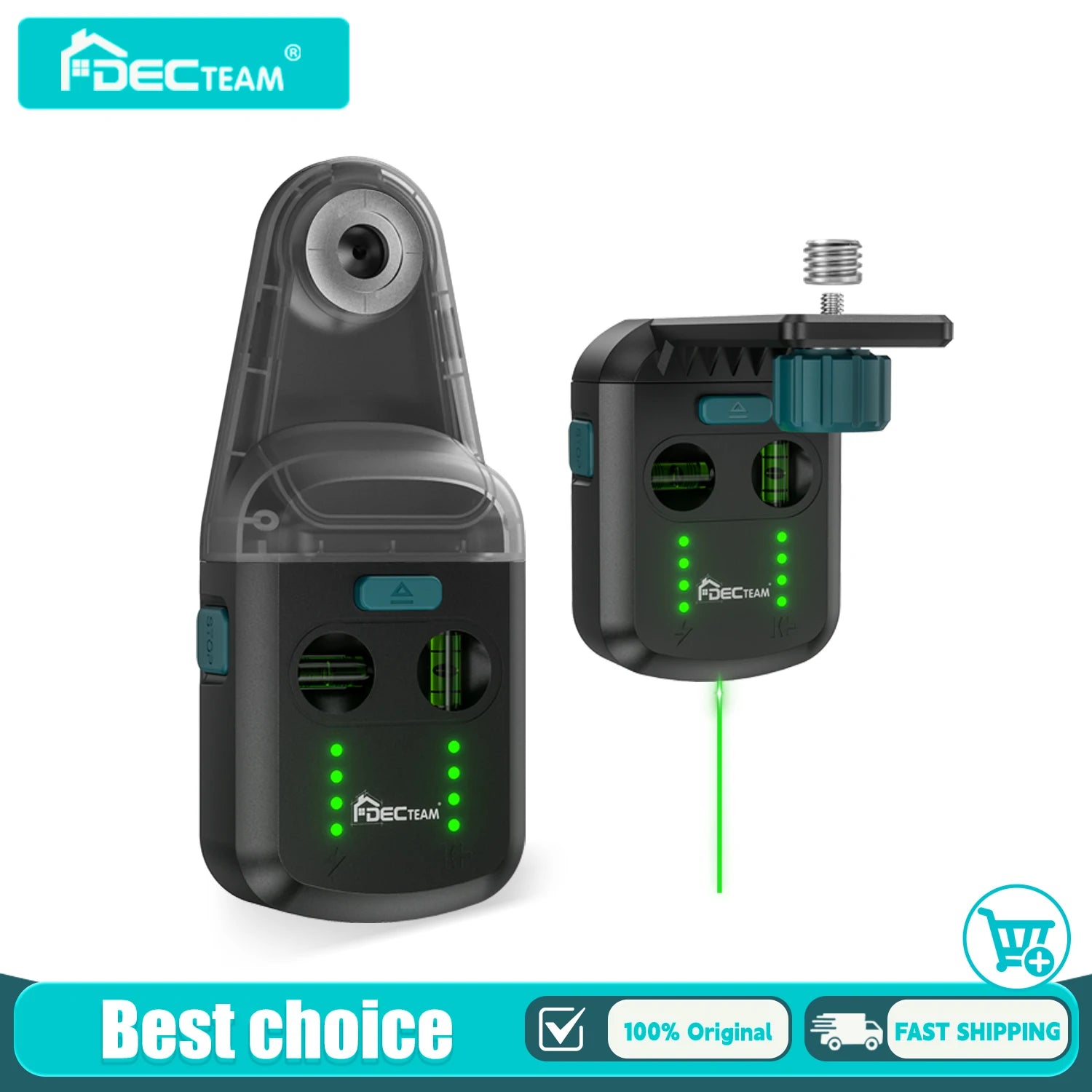 Decteam Hút Bụi Máy Laser Level Với Dọc Và Giá Treo Tường