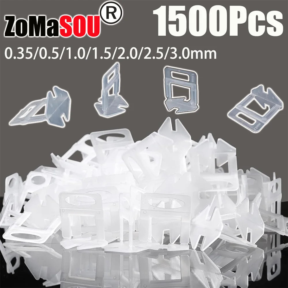 Bộ Ke Chèn Căn Bằng Gạch Men 0.35-3mm, 100-1500 Chiếc