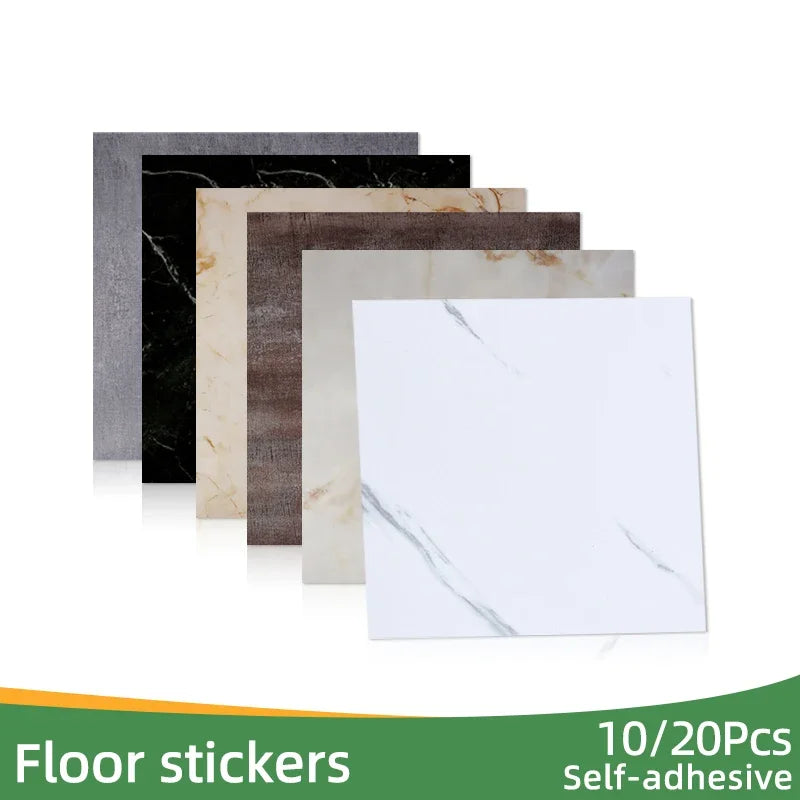 Gói 10 20 30 Miếng Dán Sàn PVC Đá Marble 30x30cm Chống Thấm