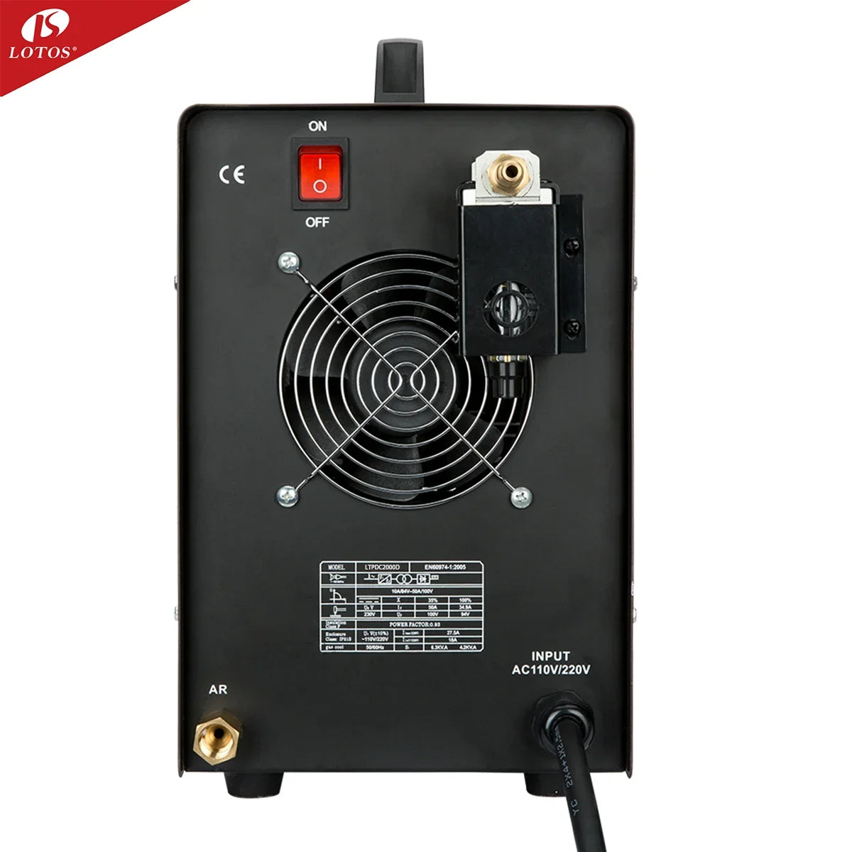 Máy Hàn Lotos LTPDC2000D Plasma 200A 3 Trong 1 Inverter 220V