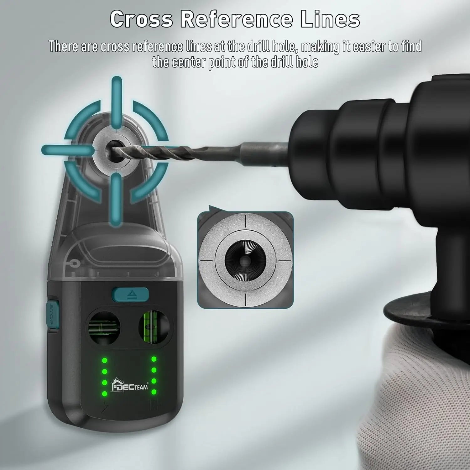 Decteam Hút Bụi Máy Laser Level Với Dọc Và Giá Treo Tường