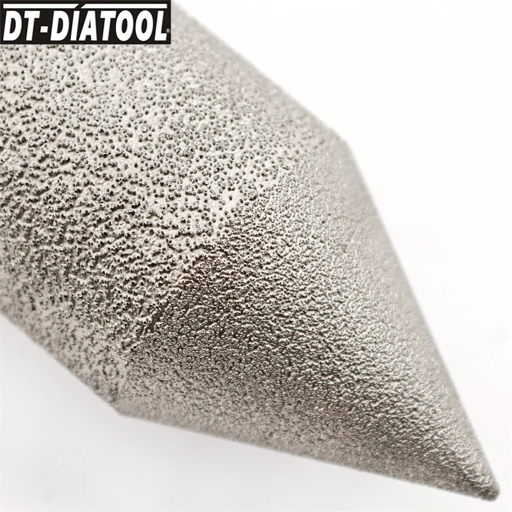 DT-DIATOOL 20/25/35/50mm Diamond Chamfering Drilling Bit M10 M14 5/8"11 Hole Saw Beveling Porcelain Tile Marble Stone Masonry