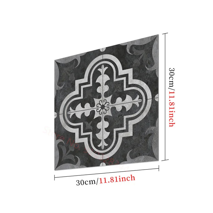 Gach Mosaic Den Trang Marble Dan San Nha Bep DIY Chat Luong