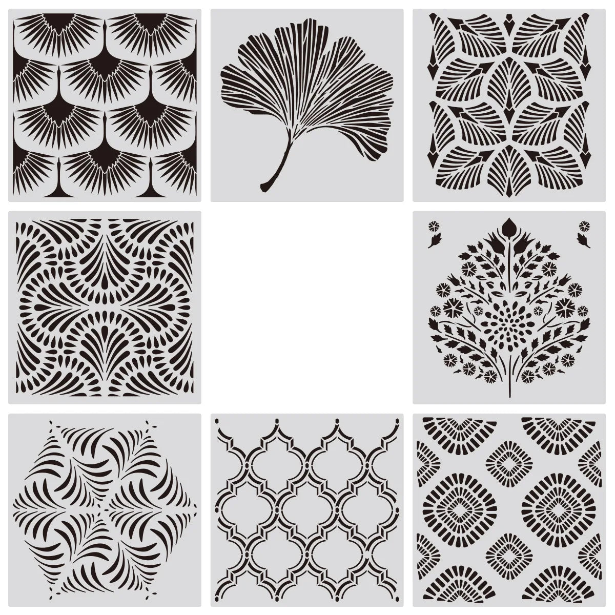1Pcs 30*30cm Geometric Mandala DIY Layering Stencils Wall Painting Scrapbook Coloring Embossing Album Decorative Template