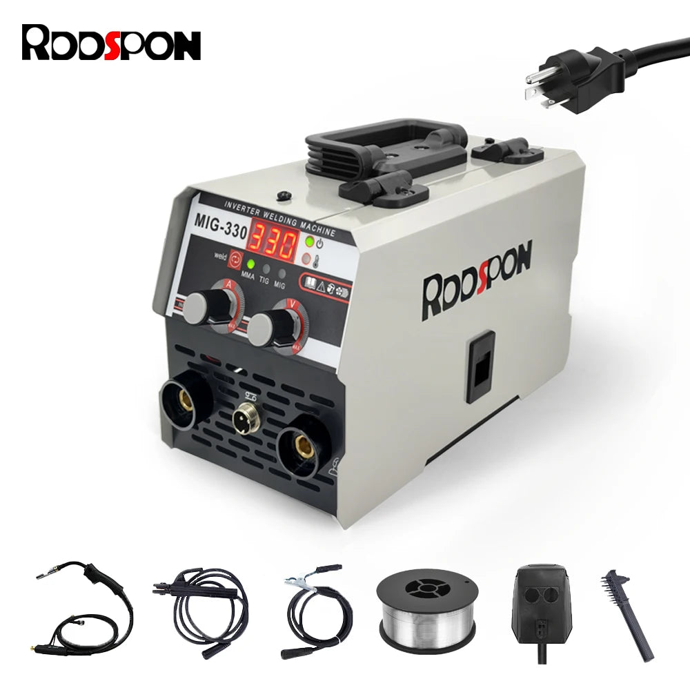 Máy Hàn 3 Trong 1 MMA MIG TIG Semi Tự Động 220V Không Khí