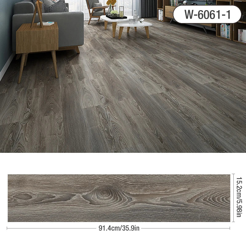 3D Dán Sàn Gỗ Vân Dày Tự Dính Chống Thấm Trang Trí Nhà
