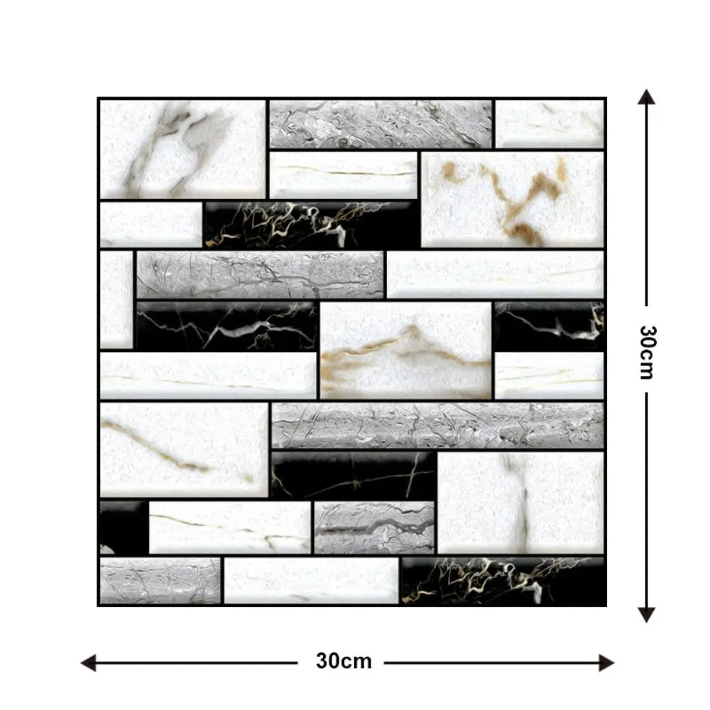 Bedroom DIY Antibacterial Waterproof Brick Design Stereoscopic 3D Wallpaper Background Wallpaper Wall Decal For Wall Decoration