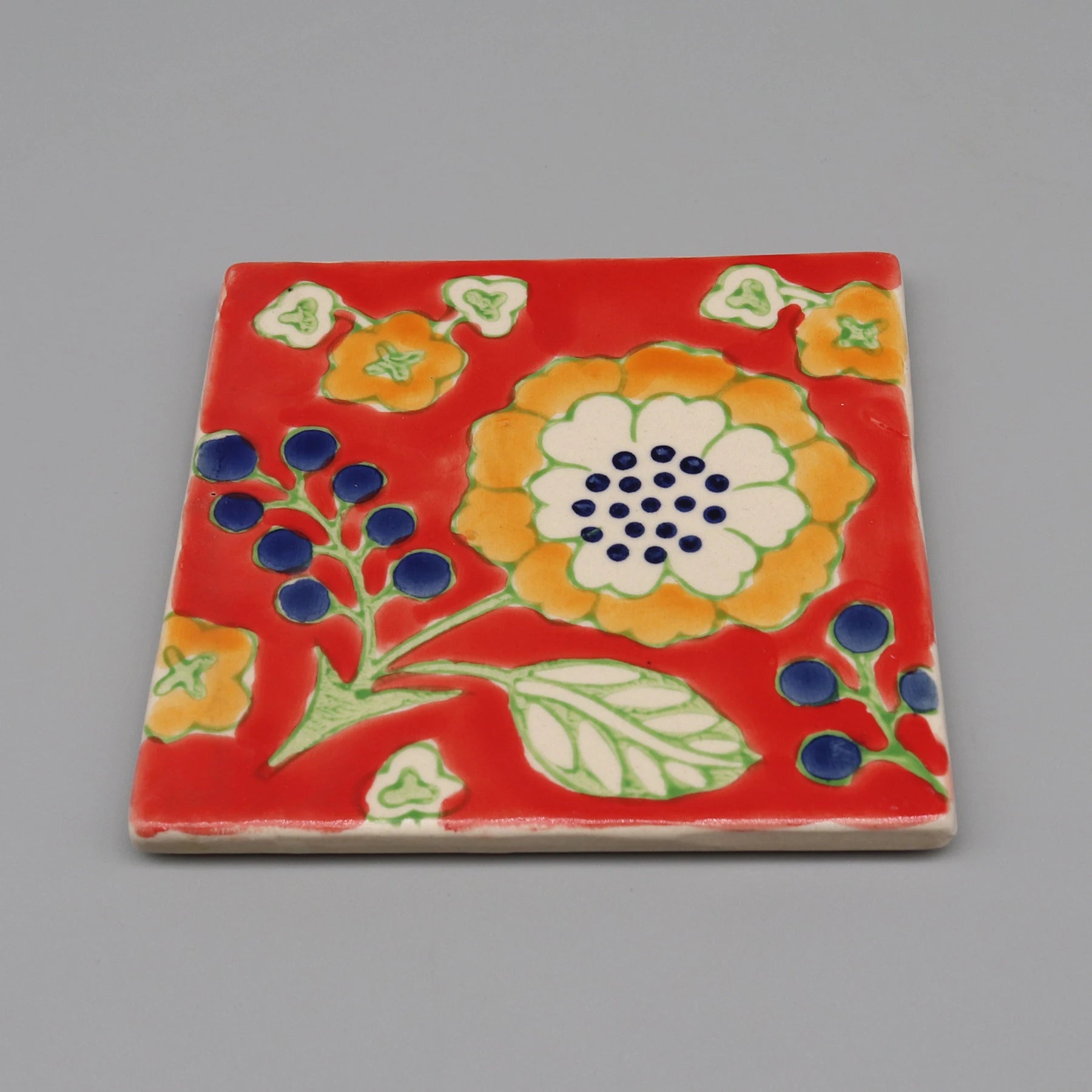 Gạch Men Trang Trí Xanh Trắng - Sắc Màu Ngôi Nhà