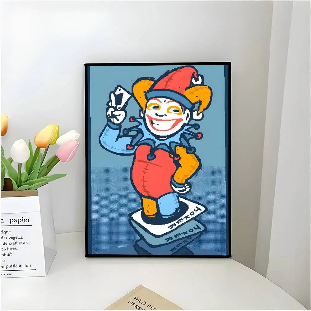 Poster B Balatro Dán Tường Tự Dính Chống Nước Quán Cà Phê