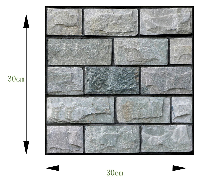Self Adhesive Tile Wall Sticker Home Decor 3D PVC Brick Sticker Wall Decor For Kitchen Cupboard Bathroom Waterproof Wallpaper