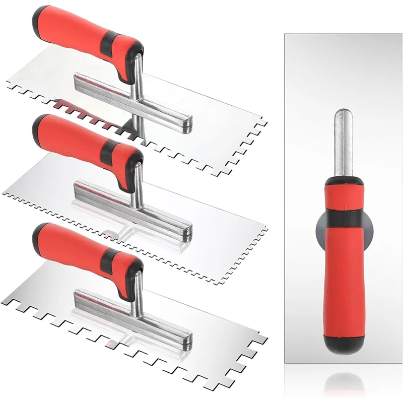 Bộ Dao Trát Gạch Inox 4 Món Cho Lát Tường Sàn Chất Lượng