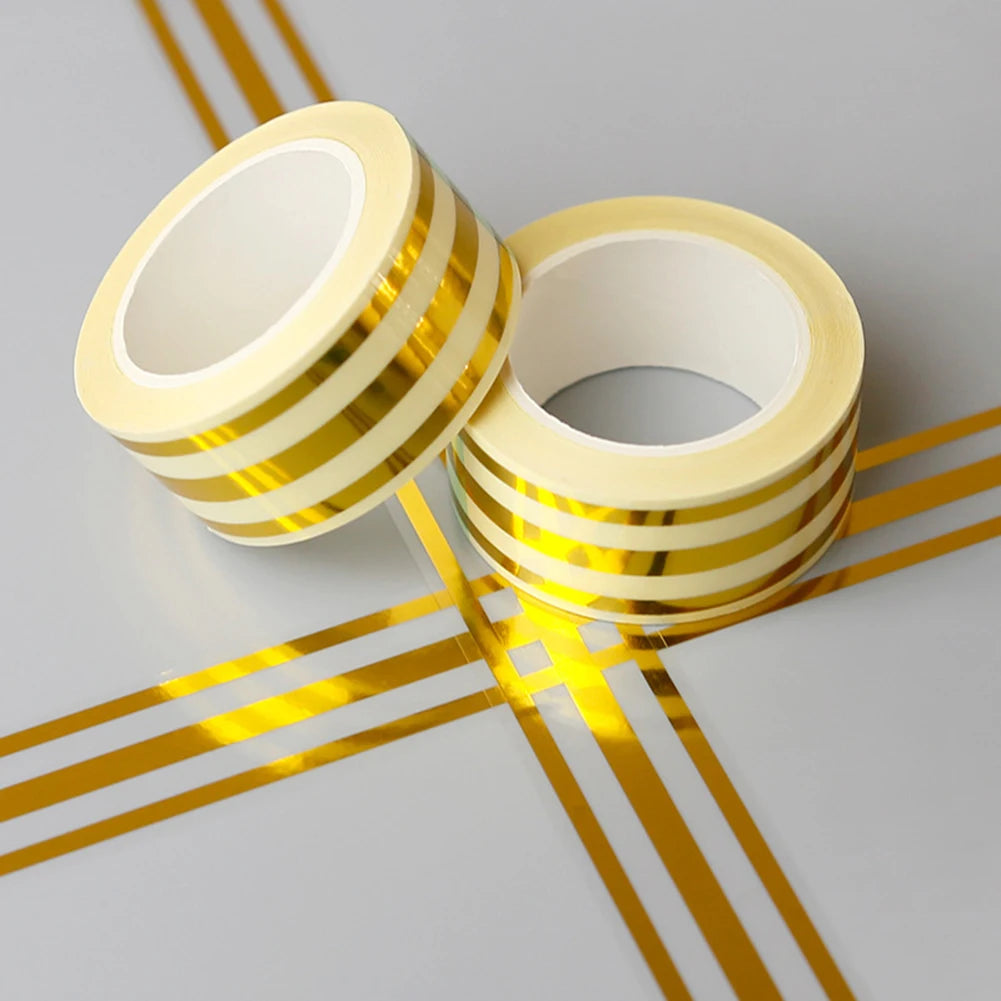 Băng Dính Dán Ron Nẹp Tường Gạch 5m PVC Vàng Không Thấm