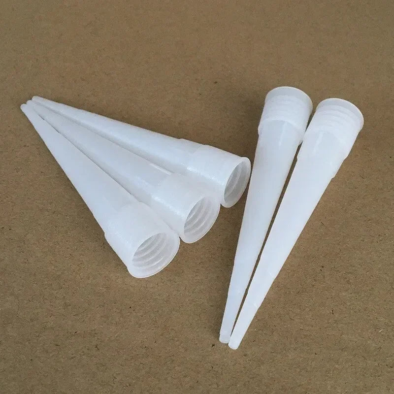 Bộ 30 Đầu Phun Keo Nhựa Cho Dán Kính Silicone Caulking Gun