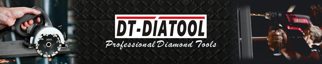 DT-DIATOOL 20/25/35/50mm Diamond Chamfering Drilling Bit M10 M14 5/8"11 Hole Saw Beveling Porcelain Tile Marble Stone Masonry