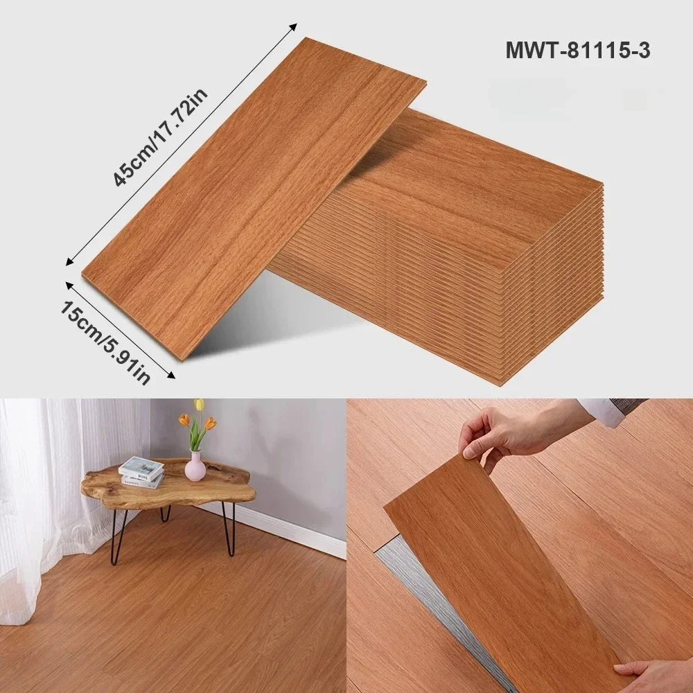 Dan San Va Dan Tuong Van Go Hien Dai 45x15 Cm PVC Ben