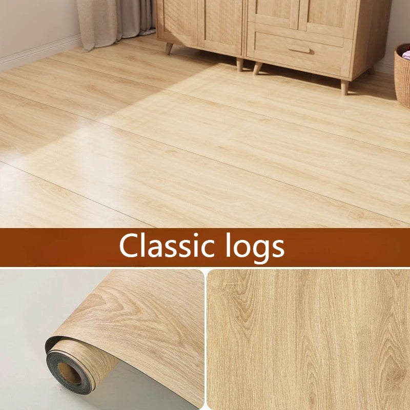 Dán Sàn Giả Gỗ Chống Trượt Chống Thấm Vinyl Trang Trí