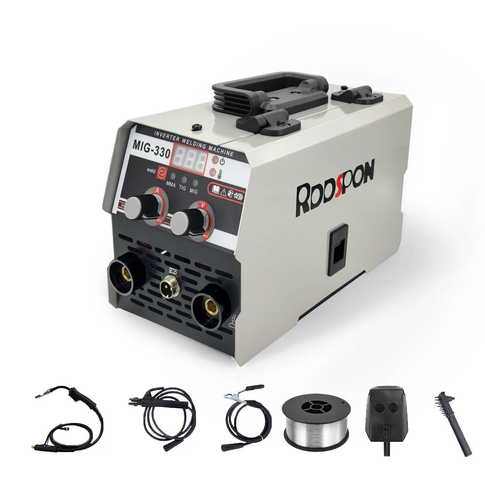 Máy Hàn 3 Trong 1 MMA MIG TIG Semi Tự Động 220V Không Khí