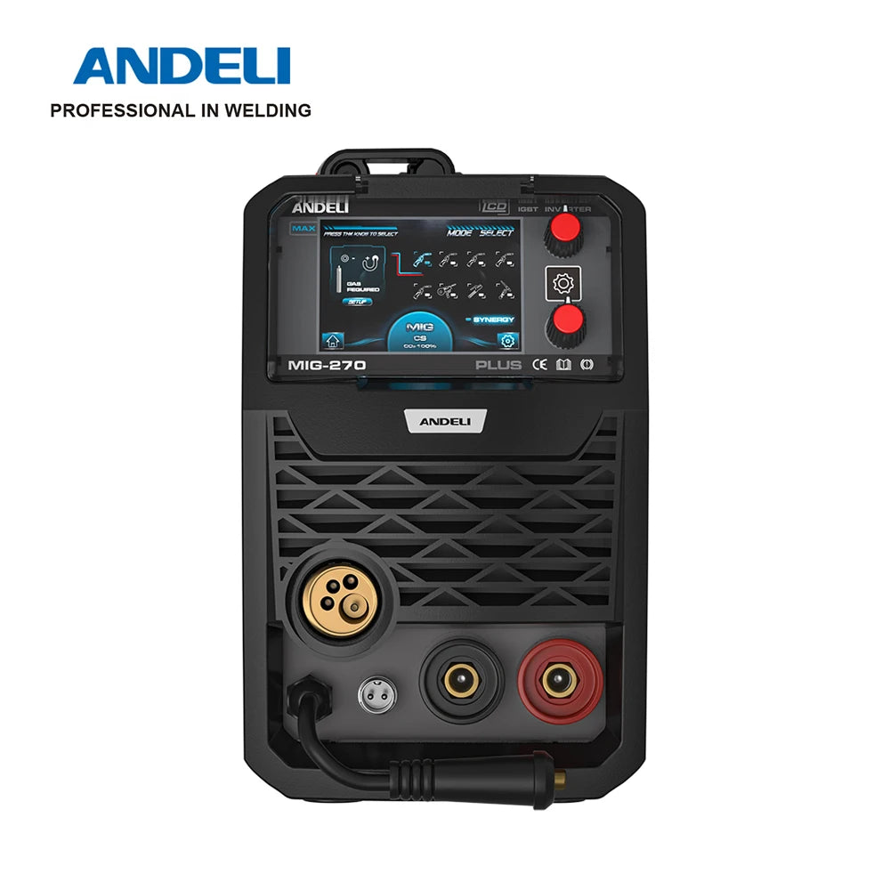 Máy Hàn MIG 200A Bán Tự Động Inverter Với Màn Hình LCD