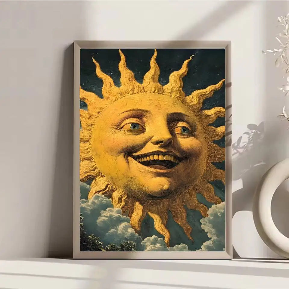 Tranh Surrealism Salvador Dali Poster Dan Tuong Chiu Nuoc