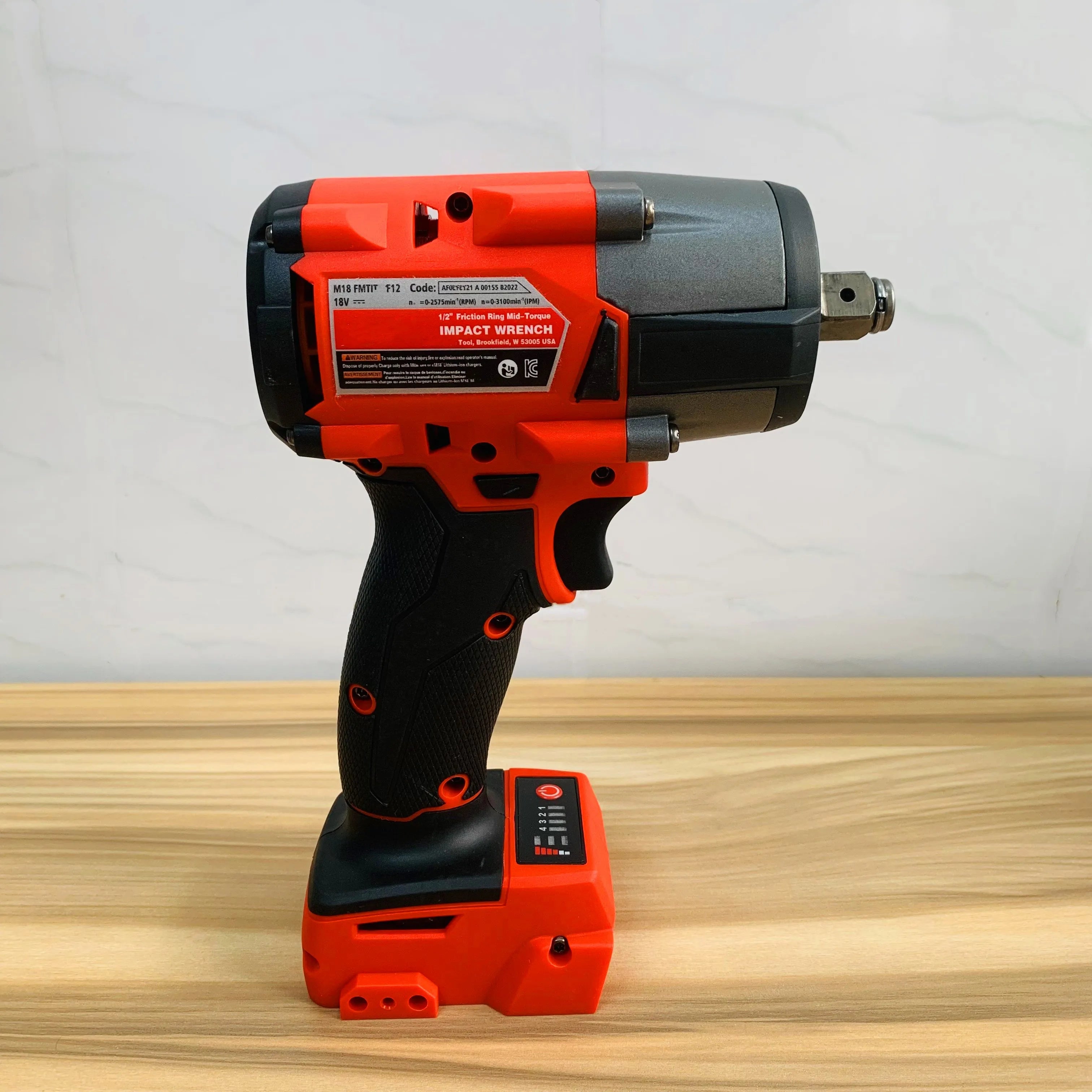 Impact Wrench Khong Day 18V Brushless 600Nm Cho O To Xe May