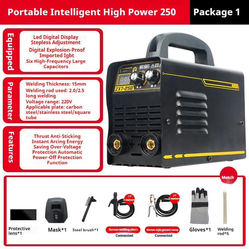 Máy Hàn 3 Trong 1 Semi Tự Động MMA MIG TIG IGBT Inverter