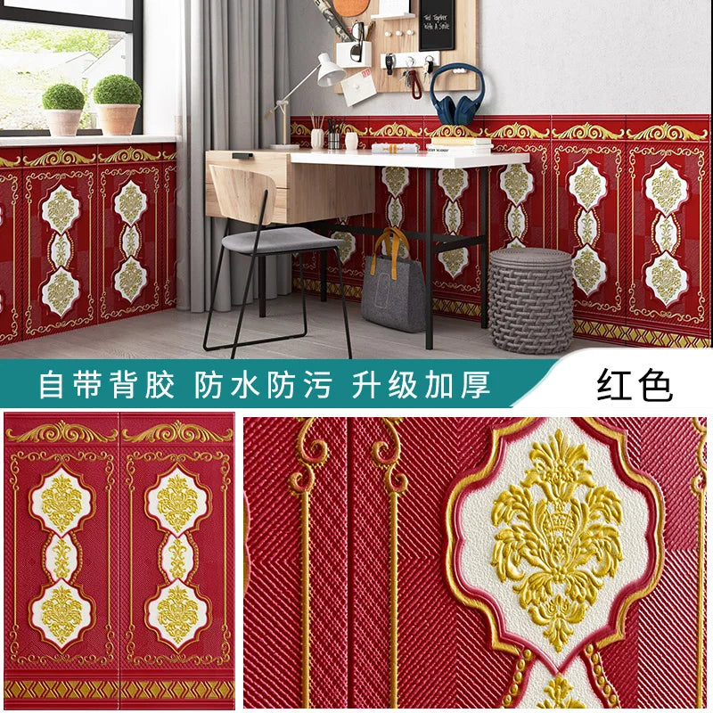 Giấy Dán Tường 3D Tự Dính Sticker Trang Trí Tường Đẹp