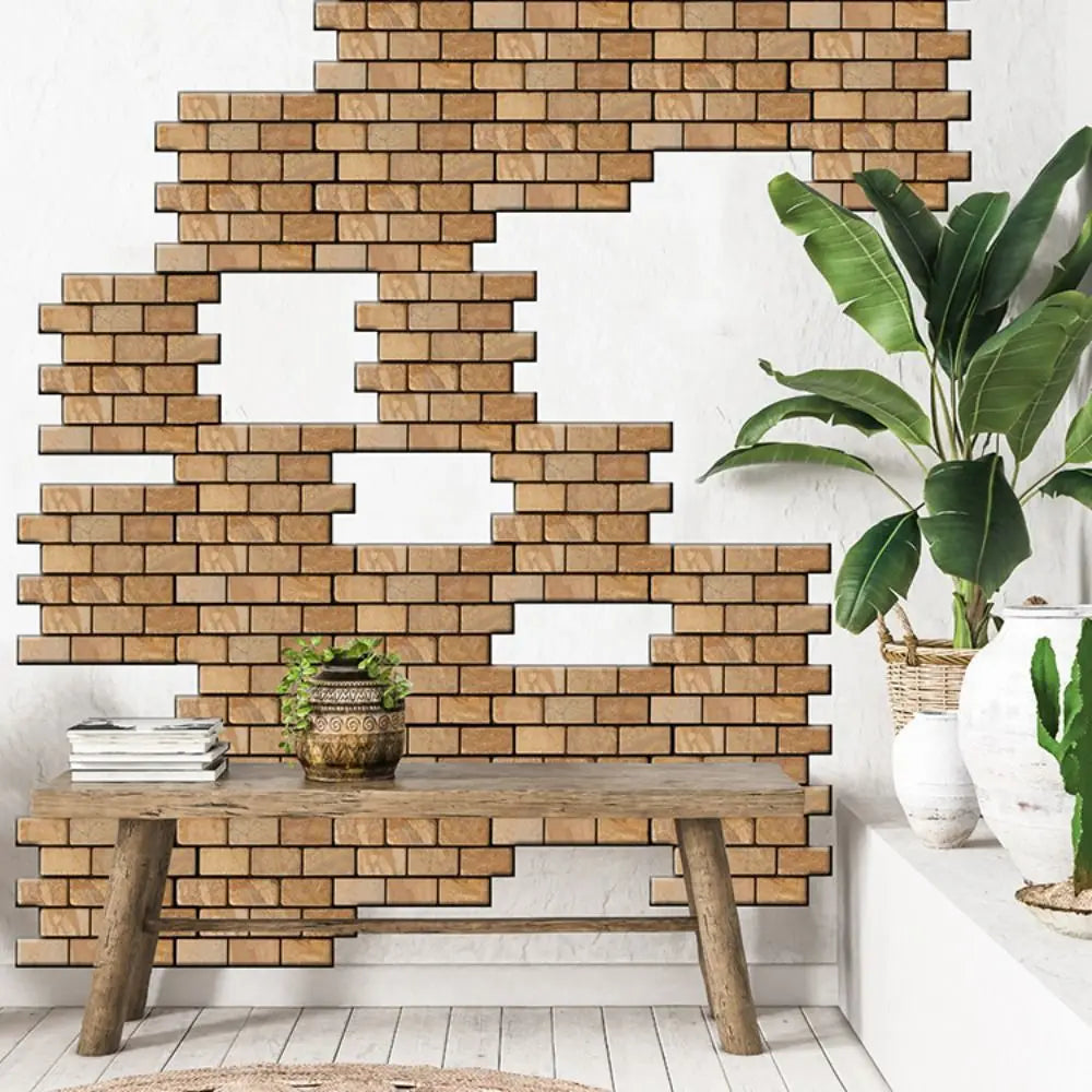 Bedroom Brick Design Waterproof Dormitory Wallboard Renovation Background Wallpaper Wall Decal 3D Wallpaper For Wall Decoration