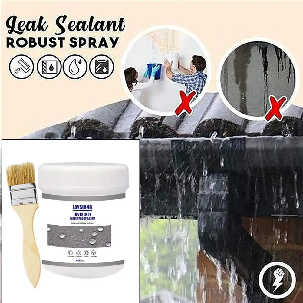 Waterproof sealant bathroom kitchen waterproofing agent leak-proof water plugging supplementary brick-free leak repair