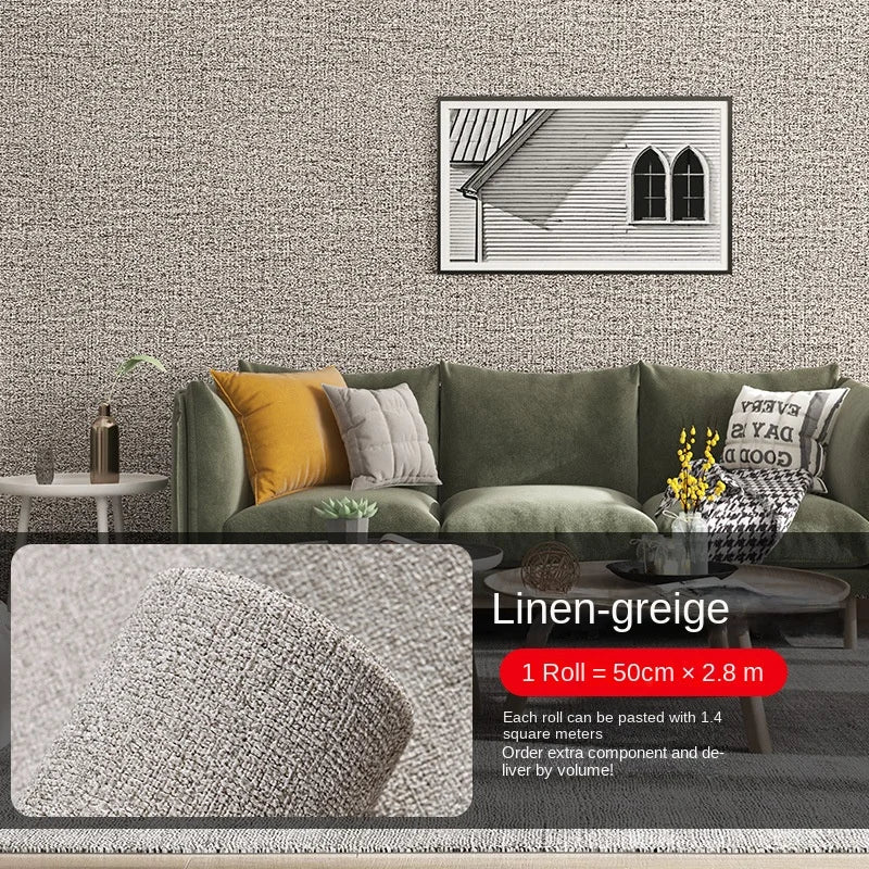 2.8/10m Self Adhesive 3d wall panel Wallpaper Foam Soundproof Waterproof 3D Wall Sticker New Design Bedroom Wallpaper Thickening