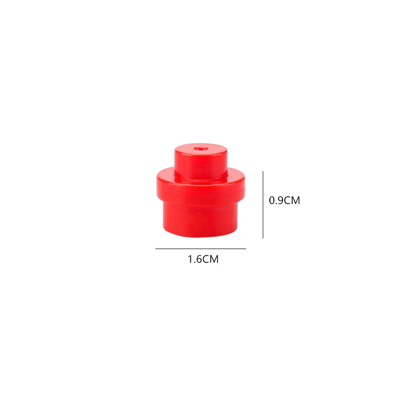 12pcs DIY Large Building Block Bricks1×1 Round Big Size Assembled Accessories Bulk Part Enlighten Brick Children Toy