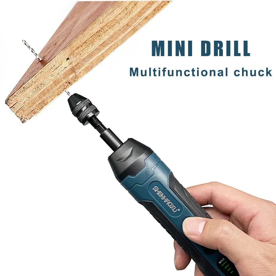 Vít Điện Không Dây Mini 3.6V Pin Li-ion 1300mAh Bộ Dụng Cụ