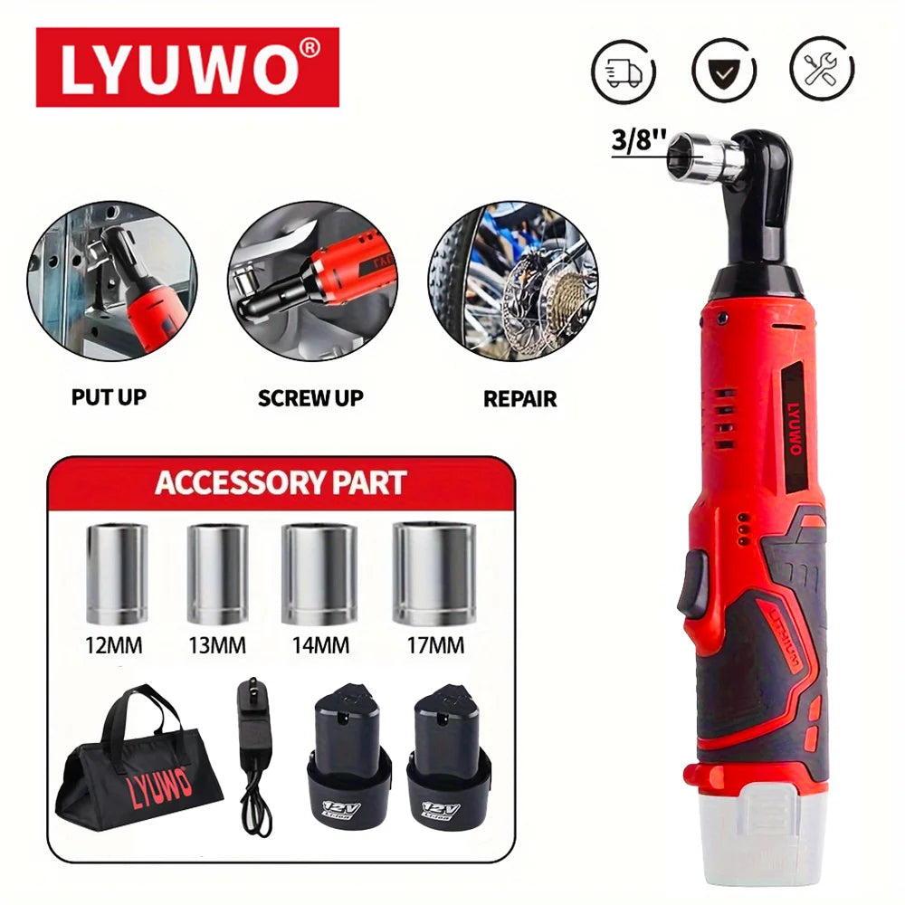 Co Le Dien Goc 90 Do 12V Pin Lithium Nho Gon Cho Khoang Hep