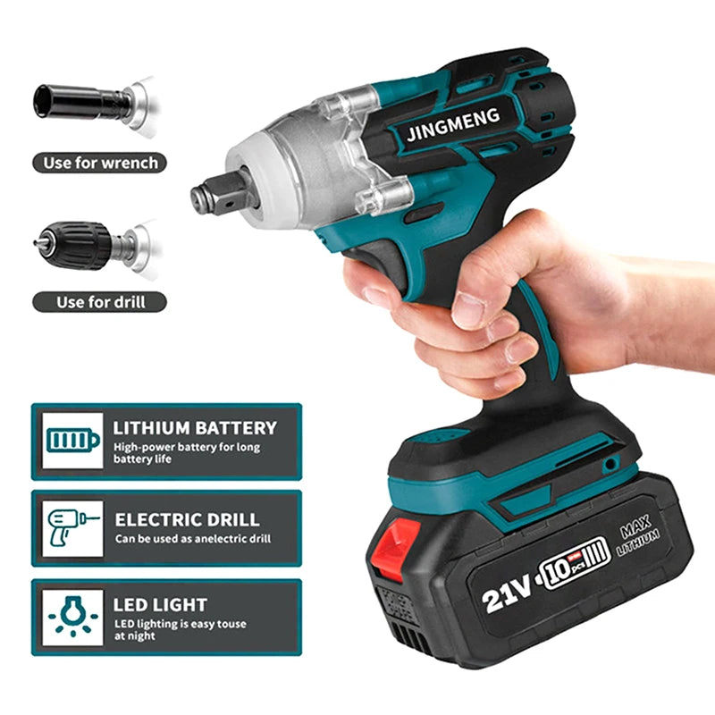 Súng Vặn Lực Không Dây 21V Brushless Chính Hãng Dụng Cụ