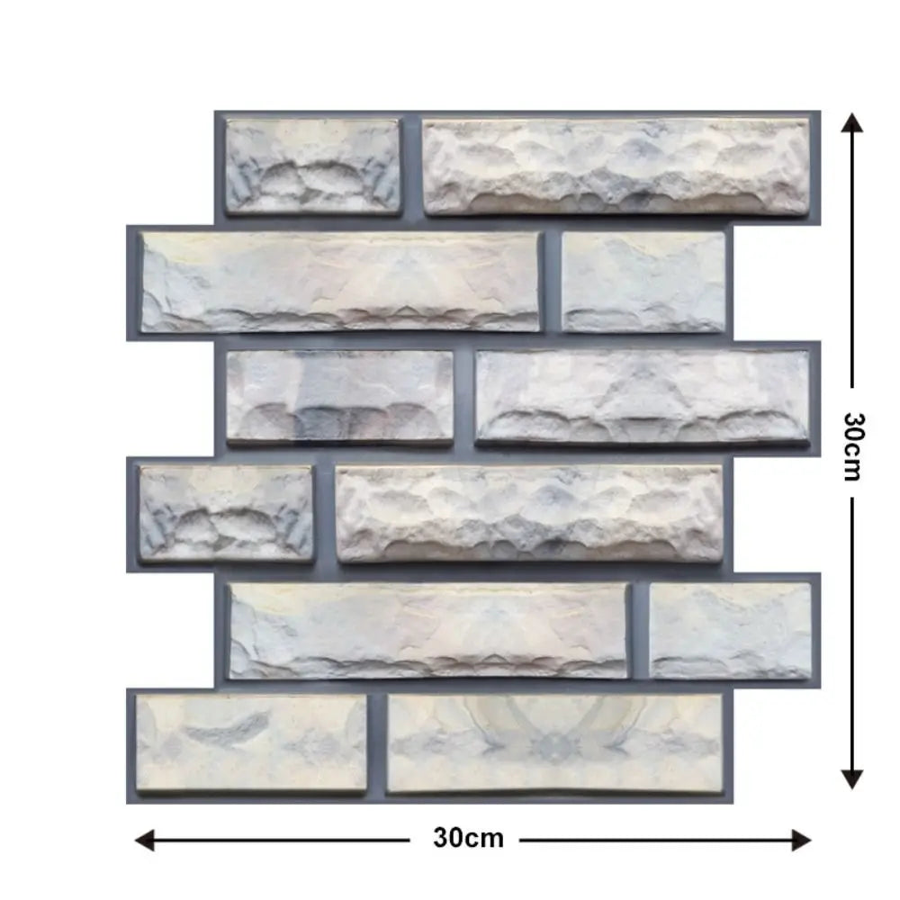 Bedroom Brick Design Waterproof Dormitory Wallboard Renovation Background Wallpaper Wall Decal 3D Wallpaper For Wall Decoration
