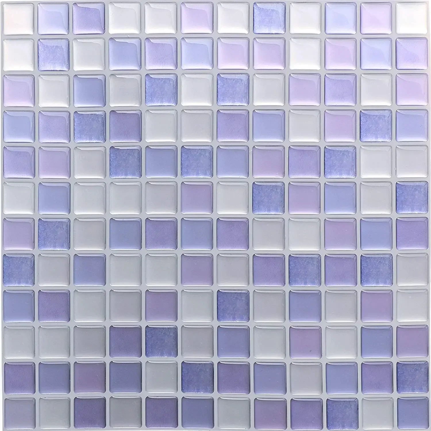 Dán Tường Gạch Mosaic Kính 3D Dính Chống Thấm 5 10 Miếng