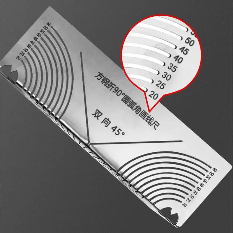 Thước Đo Góc Arc Vuông 90 Độ Gấp Thiết Kế Công Thái