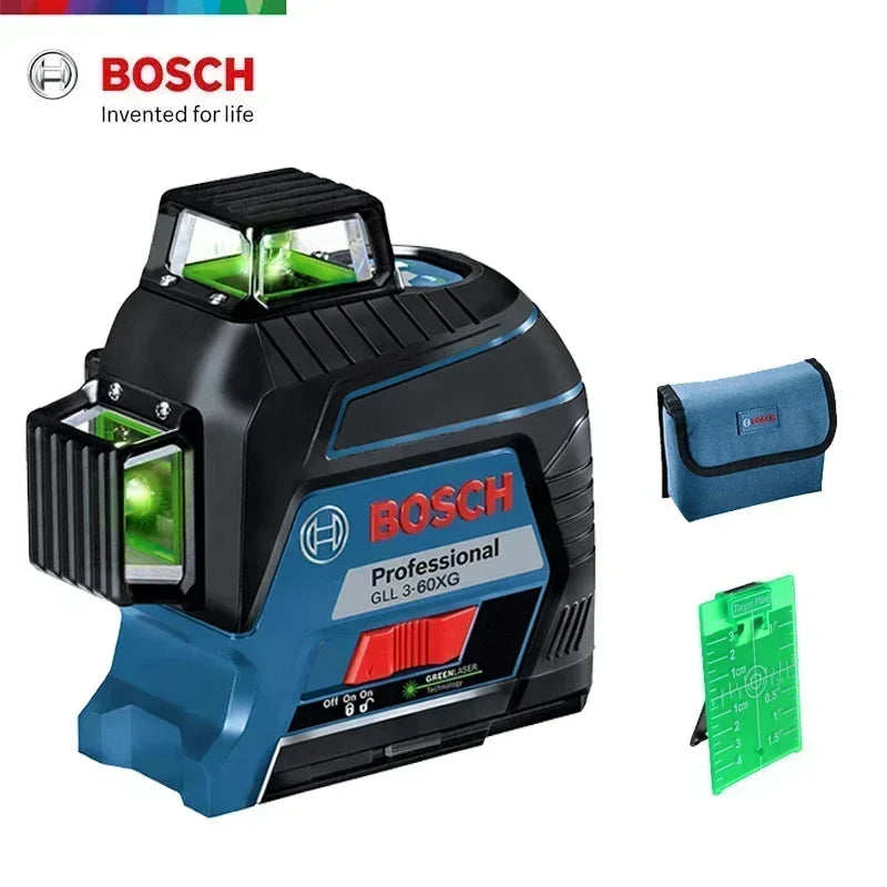 Bosch GLL3-60XG Máy Laser 12 Đường 360 Độ Chính Xác
