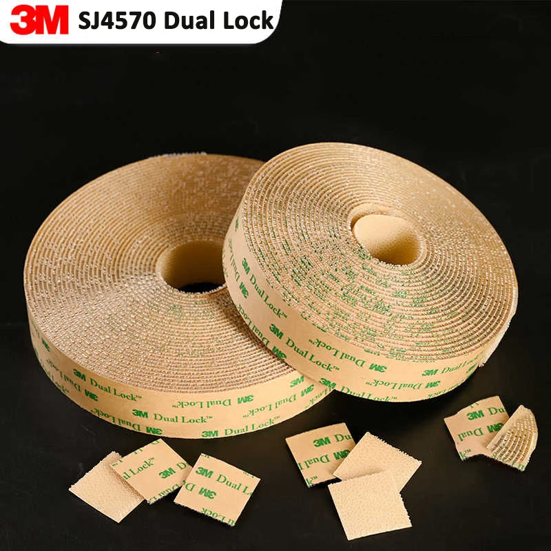 Băng Dính Hai Mặt Trong Suốt Dual Lock 1,6mm 3M SJ4570