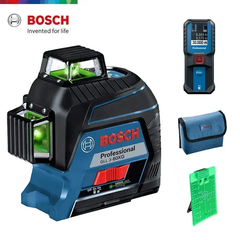 Bosch GLL3-60XG Máy Laser 12 Đường 360 Độ Chính Xác