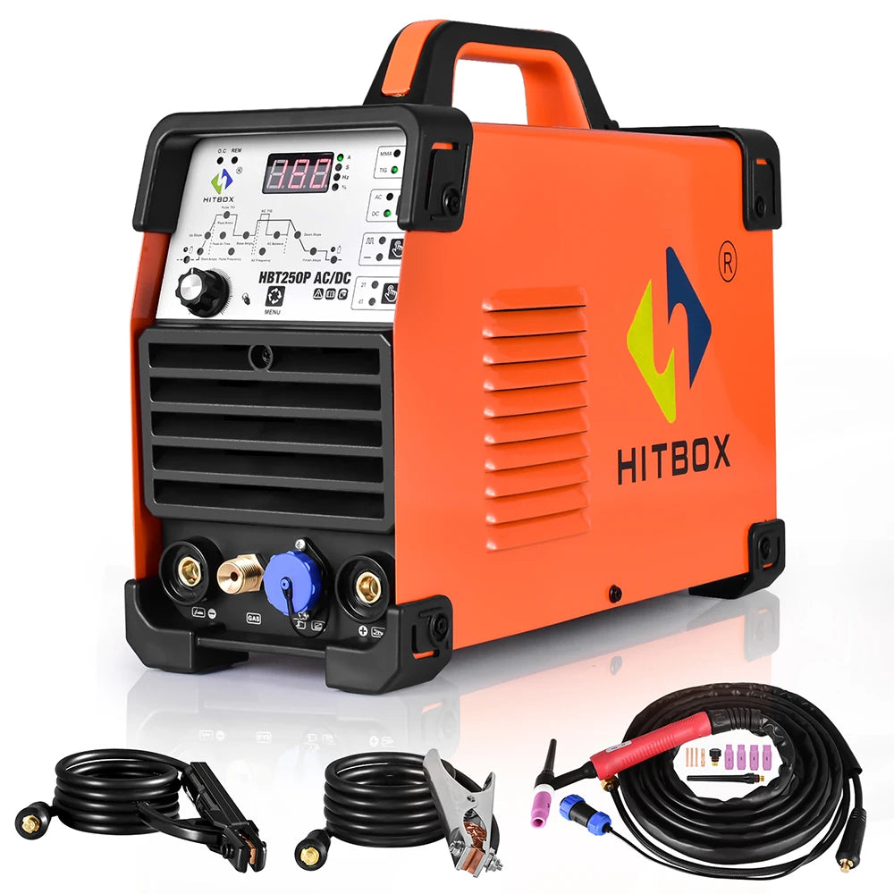 Hitbox Máy Hàn TIG AC DC 4 Trong 1 HBT250P Điều Khiển
