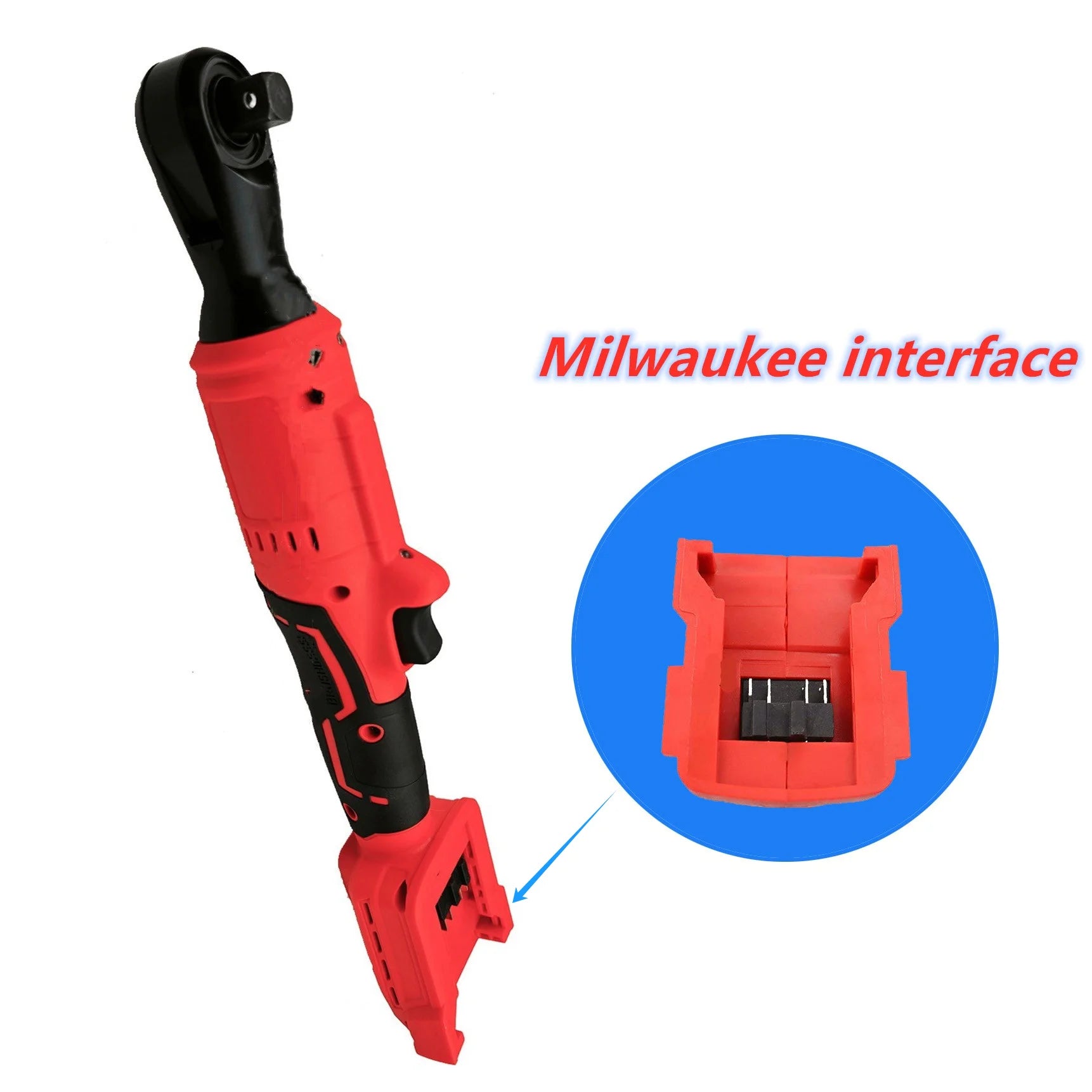 Máy Vặn Ốc Điện Không Dây 18V Đầu 0,5 Inch Brushless 500N.m
