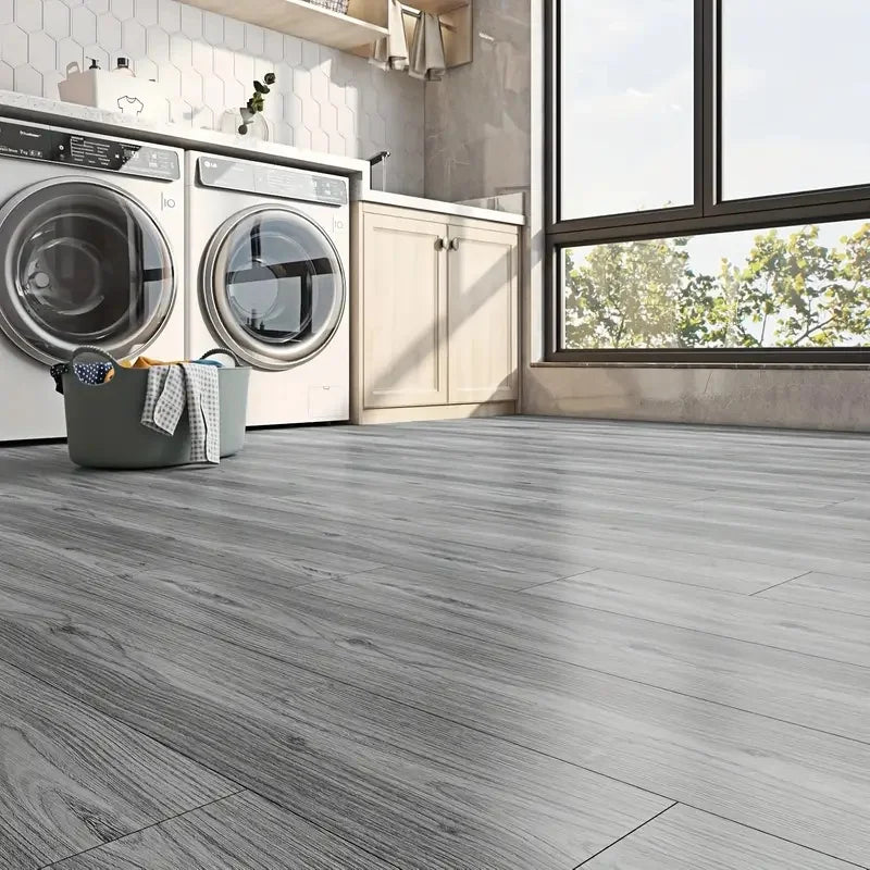 Dán Dính PVC Giả Gỗ Dày Chống Thấm Trang Trí Nội Thất