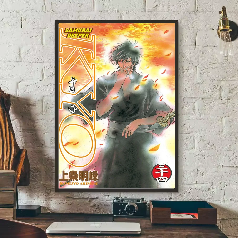 Poster Samurai D Deeper KYOS Tranh Dan Tuong Phong Ngu