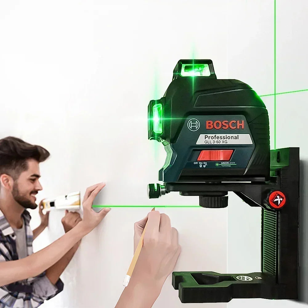Bosch GLL3-60XG Máy Laser 12 Đường 360 Độ Chính Xác