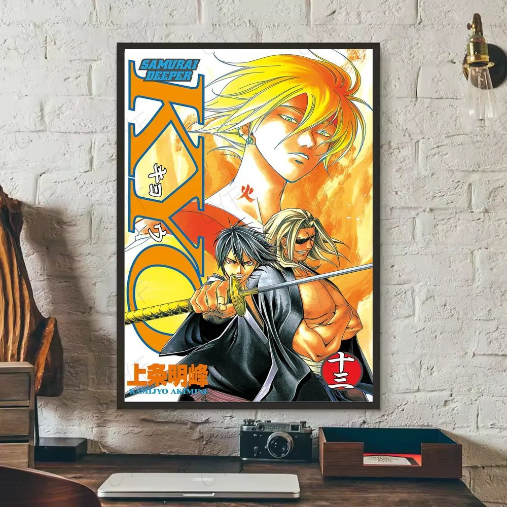 Poster Samurai D Deeper KYOS Tranh Dan Tuong Phong Ngu