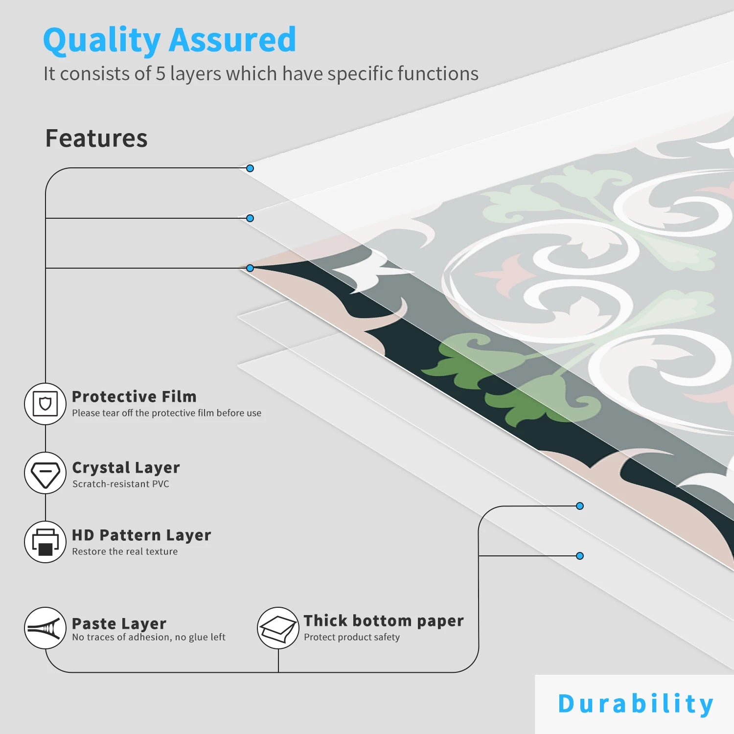 24pcs Art Tile Self-adhesive 3D Wall Sticker Kitchen Wallpaper  For Living Room Bathroom Decoration Murals Waterproof Decals