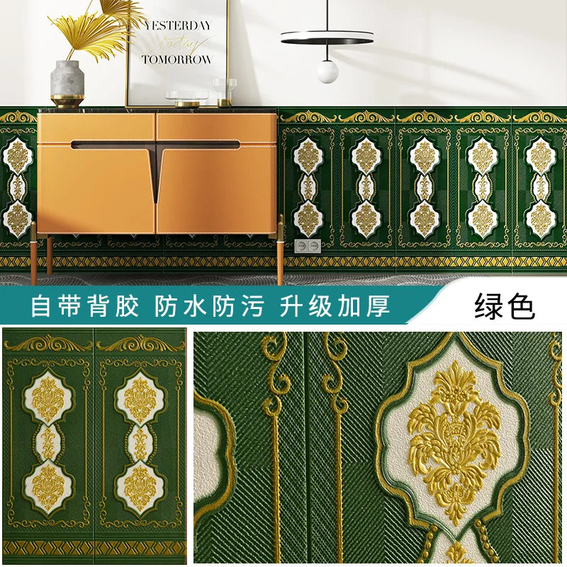 Giấy Dán Tường 3D Tự Dính Sticker Trang Trí Tường Đẹp