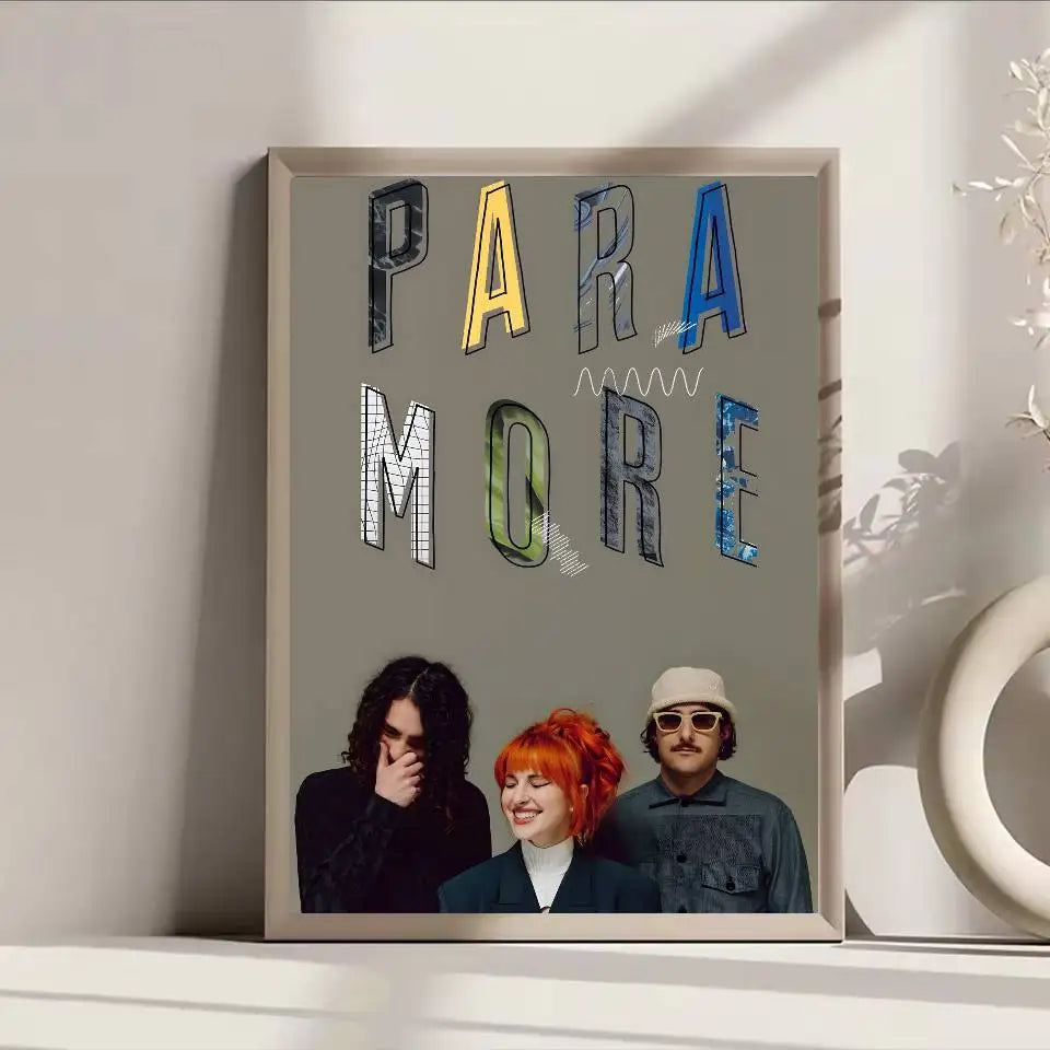 Poster Paramore Decal Dan Tuong Chong Tham Quan Ca Phe