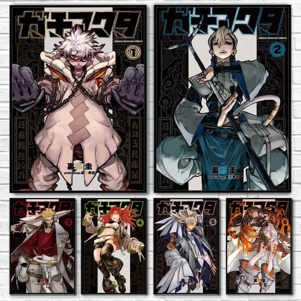 Poster Anime Gachiakuta Treo Trang Tri Noi That Hien Dai