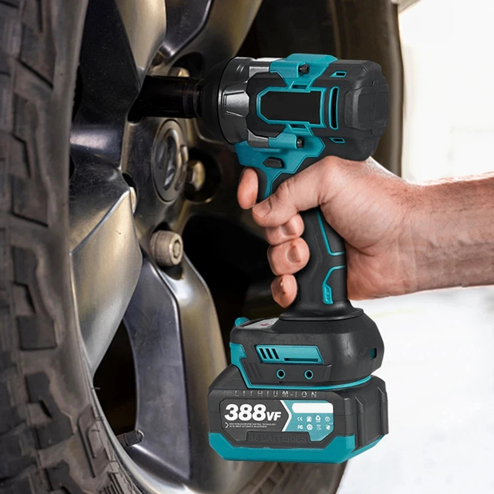 Súng Siết Lực Không Dây 600Nm 18V Makita Pin Chính Hãng